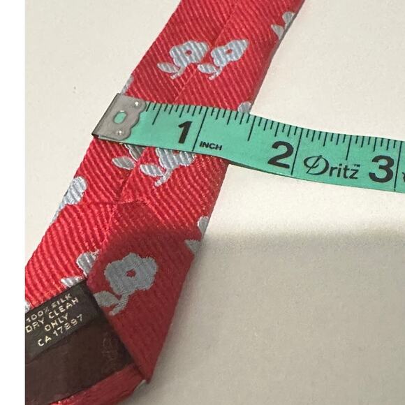 Banana Republic Floral Necktie Career Office Nerd - Picture 6 of 9